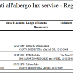 stampa clienti arrivati